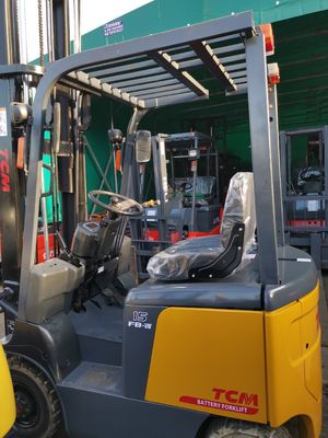 Camion élévateur électrique Tcm d'occasion de 1,5 tonne avec une longueur de fourchette de routine et un poids de 1500 kg