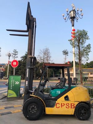 Camion élévateur japonais de 3 tonnes Komatsu FD30/FD20/FD25/FD35/FD40/FD50 avec source d'alimentation manuelle