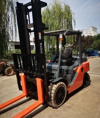 4500 kg largeur de la fourchette Routine Sino Jac Diesel chariot élévateur CPC30 avec climatisation