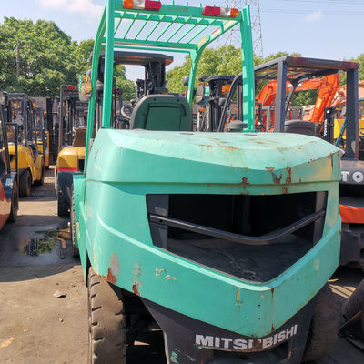 5.5 tonnes de chariot élévateur diesel MITSUBISHI de 180 mm de largeur de fourchette du Japon en bon état