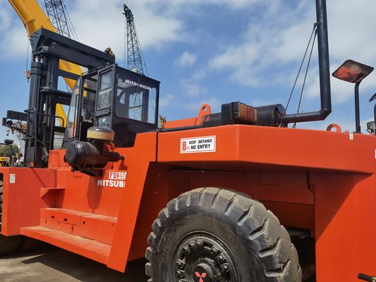 35 tonnes Mitsubishi FD350 35 tonnes chariot élévateur pour les ateliers de matériaux de construction longueur de la fourchette 3254mm
