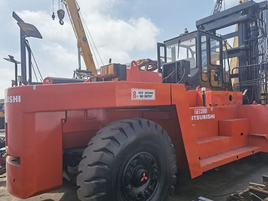 35 tonnes Mitsubishi FD350 35 tonnes chariot élévateur pour les ateliers de matériaux de construction longueur de la fourchette 3254mm
