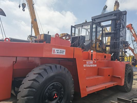 35 tonnes Mitsubishi FD350 35 tonnes chariot élévateur pour les ateliers de matériaux de construction longueur de la fourchette 3254mm