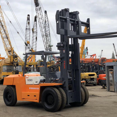 TCM FD100 usé 10 tonnes Téléporteur à fourchette diesel en bon état pour les boissons alimentaires