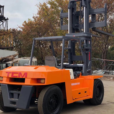 TCM FD100 usé 10 tonnes Téléporteur à fourchette diesel en bon état pour les boissons alimentaires