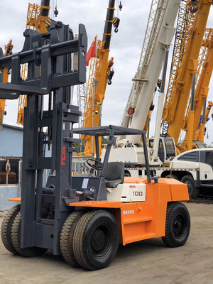 TCM FD100 usé 10 tonnes Téléporteur à fourchette diesel en bon état pour les boissons alimentaires