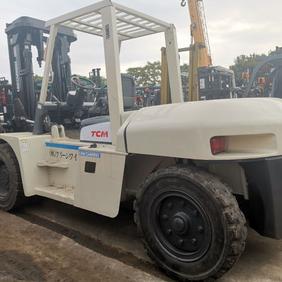 10 tonnes de chariot élévateur diesel avec moteur ISUZU TCM technologie et largeur de fourchette de routine