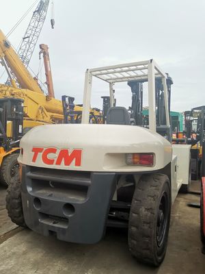 10 tonnes de chariot élévateur diesel avec moteur ISUZU TCM technologie et largeur de fourchette de routine