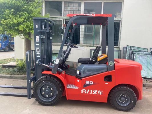 HELI 10 tonnes CPCD100 avec positionneur de fourche à virage latéral à Shanghai Direct