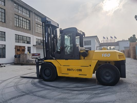 Komatsu FD160 16 tonnes chariot élévateur diesel d'occasion Condition utilisée pour la maison Largeur de la fourchette 1200mm