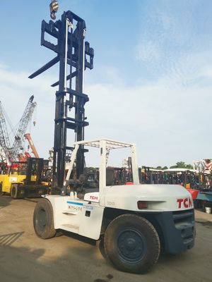 TCM FD100 10 tonnes élévateur à fourche diesel d'occasion pour les opérations et l'efficacité des boissons alimentaires