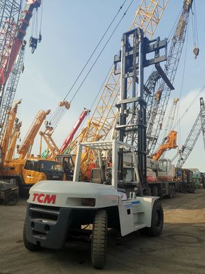 TCM FD100 10 tonnes élévateur à fourche diesel d'occasion pour les opérations et l'efficacité des boissons alimentaires