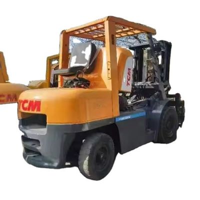 Camion élévateur diesel de 3 tonnes, 7 tonnes, 10 tonnes et 20 tonnes, TCM d'occasion, avec cylindre et roulement latéral