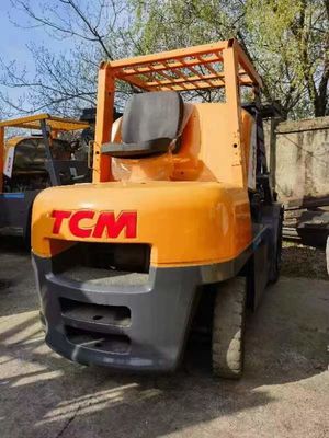 Camion élévateur diesel de 3 tonnes, 7 tonnes, 10 tonnes et 20 tonnes, TCM d'occasion, avec cylindre et roulement latéral
