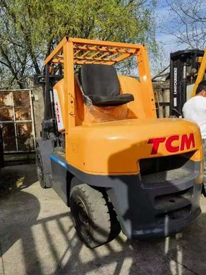Camion élévateur diesel de 3 tonnes, 7 tonnes, 10 tonnes et 20 tonnes, TCM d'occasion, avec cylindre et roulement latéral
