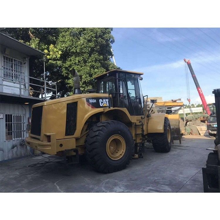 Travail des heures de négociation chargeur à roues Cat 966H utilisé pour le chargeur de camion à Longhua