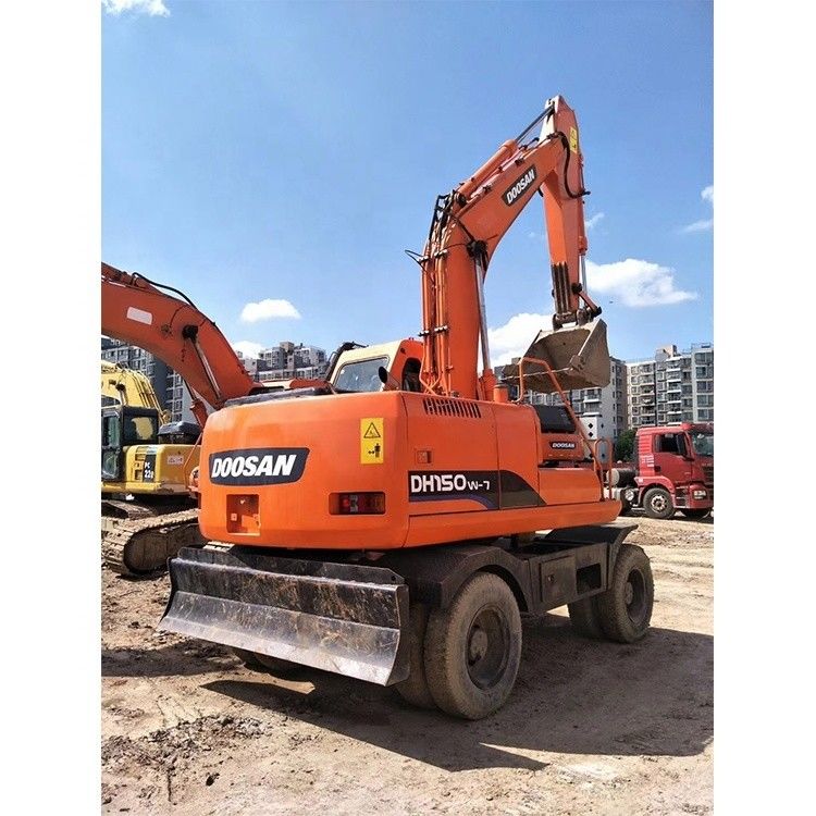 Ventilateur hydraulique original DOOSAN DH150w-7 15 tonnes Excavateur à roues avec moteur original