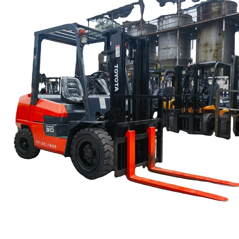 3T chariot élévateur diesel Toyota 7F30 8F30 pour fermes ToyotaFDZN30 d'occasion en bon état