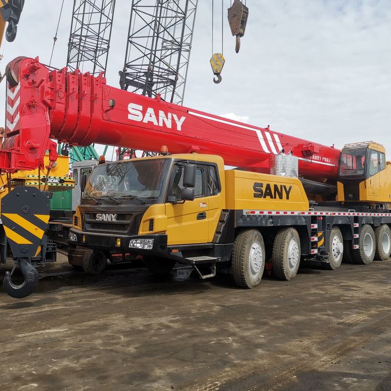 Crane de camion SANY STC1000 d'occasion avec soupape hydraulique d'origine à grande échelle d'origine