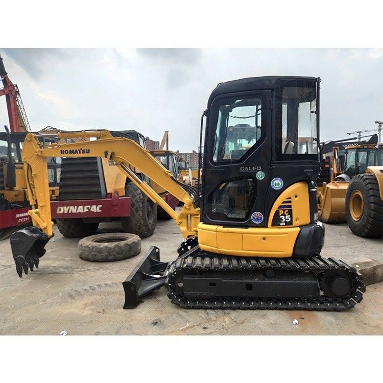 Excavateur à rampe de type Komatsu PC50 original de 6 tonnes pour les projets de construction au Japon
