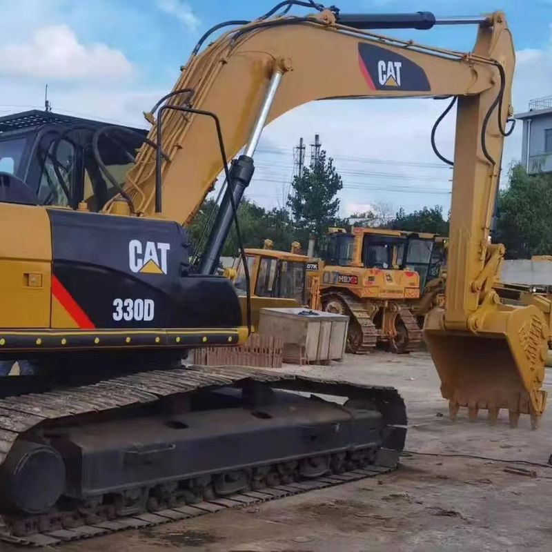 Excavateur à chenille japonais CAT 330BL avec rayon maximal de creusement de 8 pieds