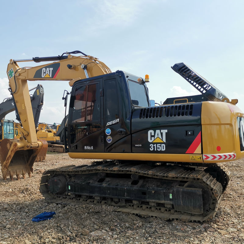 2001-4000 Heures de travail CAT 315D Excavatrice moyenne et grande de 15 tonnes Excavatrice utilisée