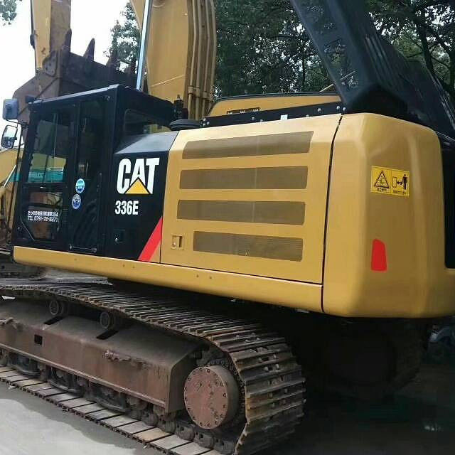 Catégorie 336E Excavateur hydraulique à rouleaux pour travaux d'ingénierie en bon état