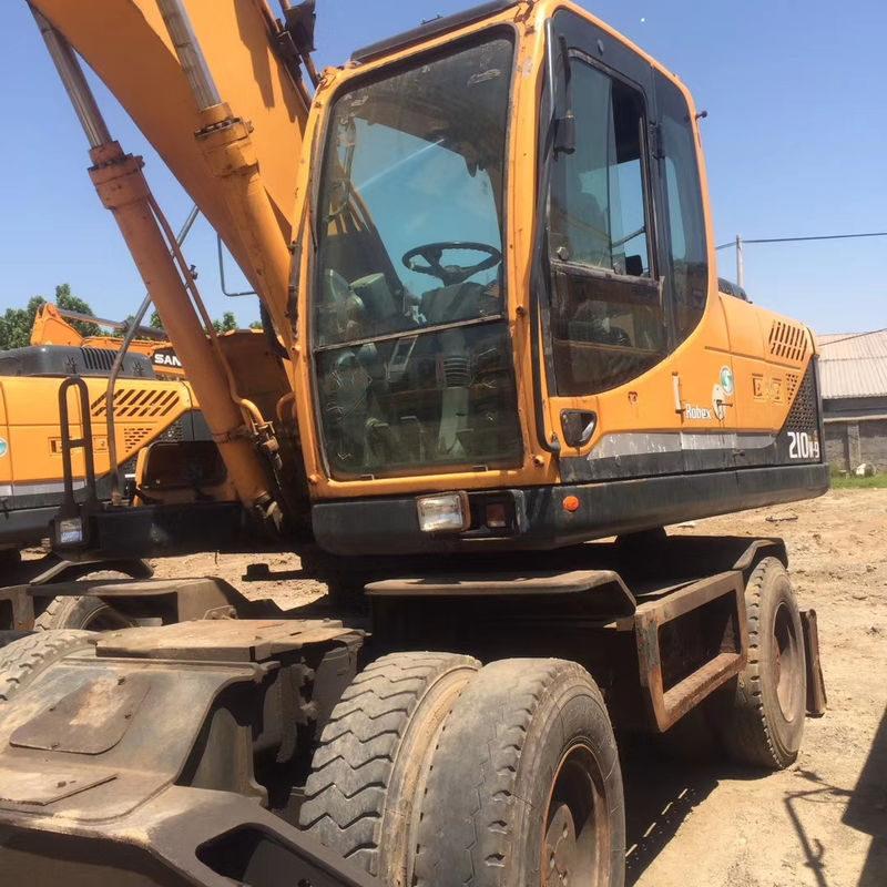 Heures de travail 0-2000 Excavateur HYUNDAI 210-9 210W-9 Machine de déplacement de terre pour la construction