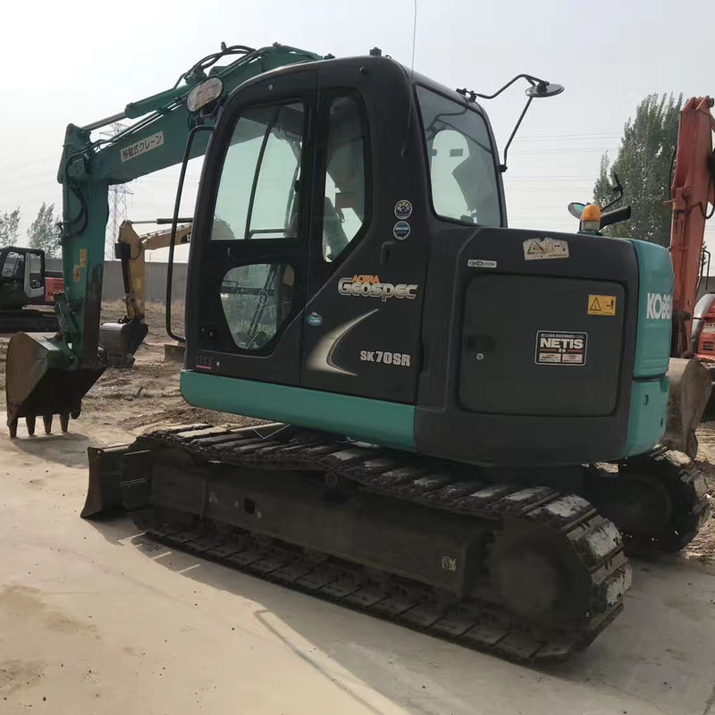 En bon état d'origine Kobelco SK70SR 7 tonnes Excavatrice utilisée
