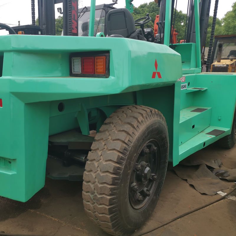 15 tonnes Mitsubishi moteur chariot élévateur FD150 Diesel avec la meilleure longueur de fourchette 3254mm
