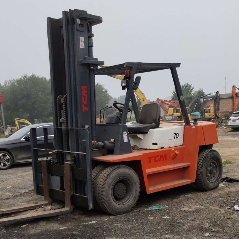 Longueur de fourchette de routine TCM FD70 chariot élévateur avec des performances merveilleuses et 7000 kg de poids