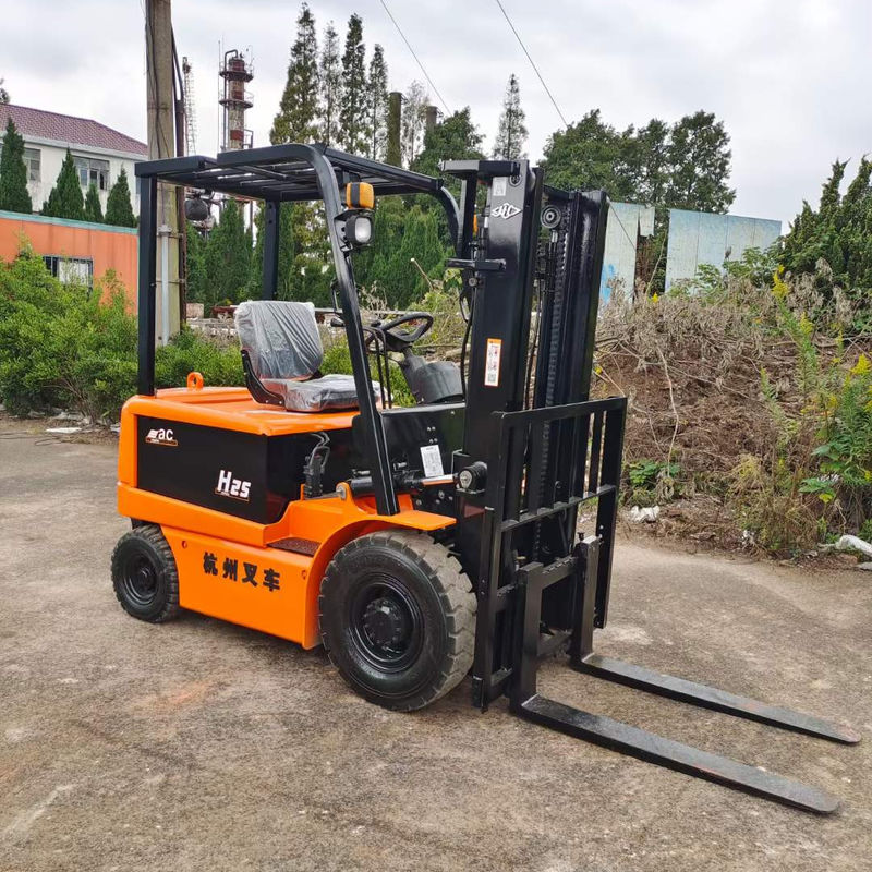 Chinois Hangcha H25 1.5T 2T 2.5T 3T chariot élévateur électrique au lithium avec LED caractéristiques de sécurité