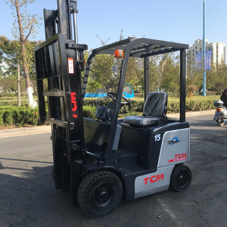 TCM FB15 chariot élévateur à batterie électrique de 1,5 tonne avec chariot élévateur Clark à Shanghai