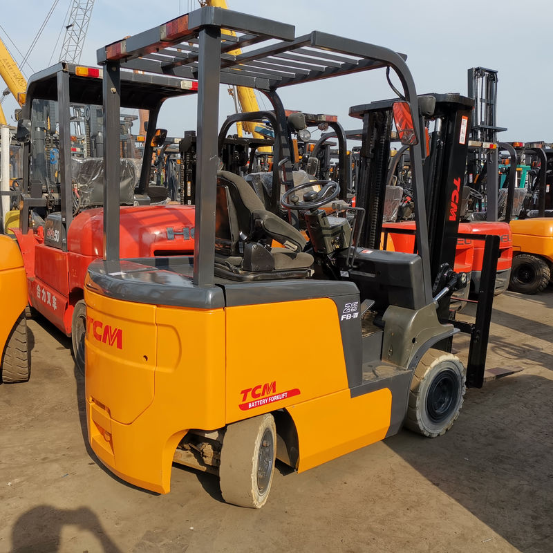 TCM FB25-7 chariot élévateur à pile électrique de 1,5 à 4,0 tonnes de capacité et largeur de fourchette de routine