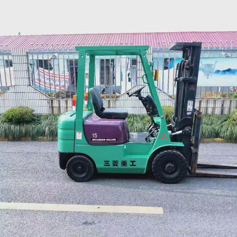 Mitsubishi 15 chariot élévateur à fourche avec moteur japonais ISUZU 1,8 Tonne Charge 2000-2500 Kg Capacité