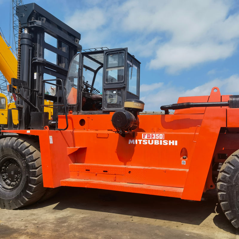 35 tonnes Mitsubishi FD350 35 tonnes chariot élévateur pour les ateliers de matériaux de construction longueur de la fourchette 3254mm