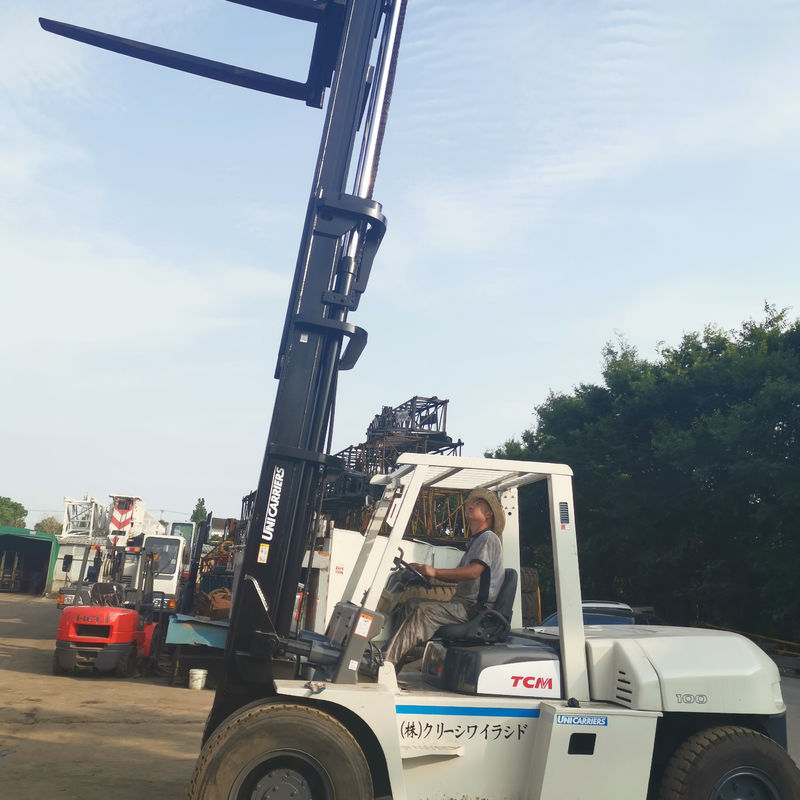 10 tonnes de chariot élévateur à fourche diesel TCM FD100