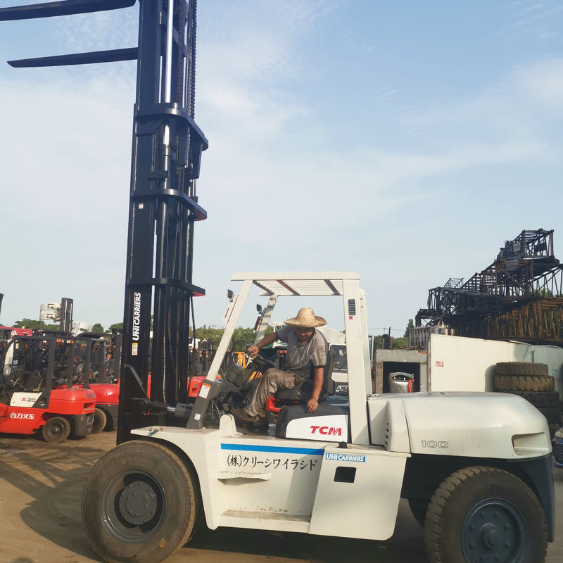Source d'alimentation utilisée 10 tonnes TCM chariot élévateur FD100 avec et largeur de fourchette Routine
