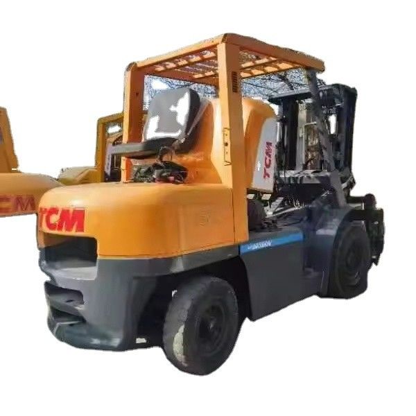 Camion élévateur diesel de 3 tonnes, 7 tonnes, 10 tonnes et 20 tonnes, TCM d'occasion, avec cylindre et roulement latéral