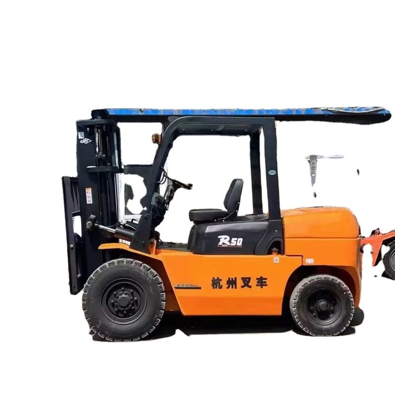 Hangcha R100 R30 chariot élévateur diesel 5000 kg pour les opérations d'entrepôt dans les magasins de vêtements